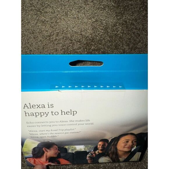Alexa Black Amazon Echo Auto Hands Free Bluetooth Smart Vehicle Car Speaker NWT - Picture 4 of 4